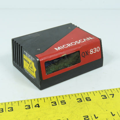 Microscan QX-830 FIS-0830-0001G Fixed Mount Barcode Scanner 10-28VDC