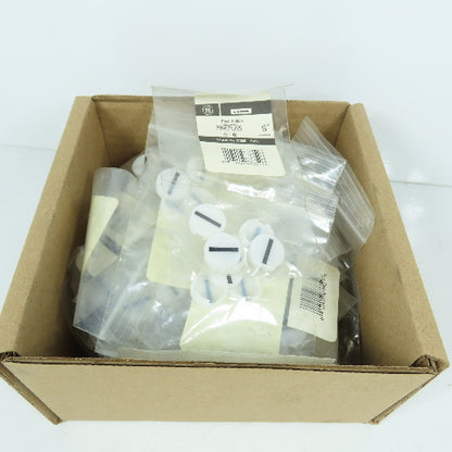 GE General Electric P9ARDPL028 Push Buttons and Pilot Lights Inserts Lot Of 125