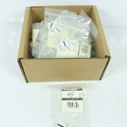 GE General Electric P9ARDPL028 Push Buttons and Pilot Lights Inserts Lot Of 125
