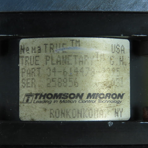 Thomson 2REM12C-S51433 34-614478-7395 Planetary Gearhead NT23-005 12mm Shaft
