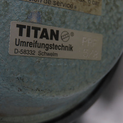 Titan D-58332 PRF 5/8" Pneumatic Hand Held Steel Strap Sealer Crimper 87PSI