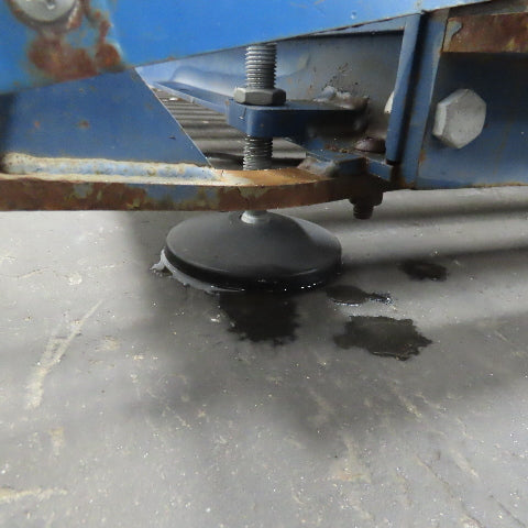 52" BF x 62" L Gravity Roller Stretch Wrap Conveyor For 46" Dia. Turntable