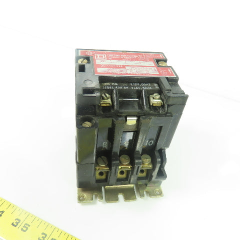 Square D SM0 2 Class 8903 Ser A Lightning Contactor 110/120V Coil 30A