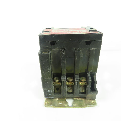 Square D SM0 2 Class 8903 Ser A Lightning Contactor 110/120V Coil 30A