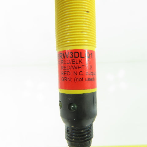 Banner S18RW3DLQ1 Photoelectric Sensor 20-250VAC 300mA