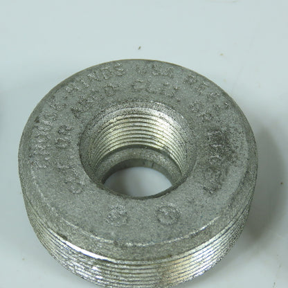 Crouse-Hinds RE62 Rigid/IMC RE Threaded Reducer Bushing 2" To 3/4" NPT Lot/4