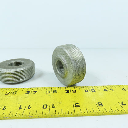 Crouse-Hinds RE62 Rigid/IMC RE Threaded Reducer Bushing 2" To 3/4" NPT Lot/4