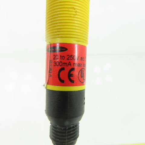 Banner S18AW3FF50Q1 Photoelectric Sensor 20-250VAC 300mA