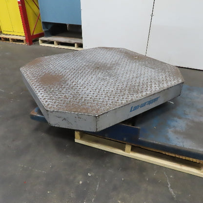 Lantech 48" x 48" x 10' Height Semi Automatic Pallet Stretch Wrapper 110V 1Ph