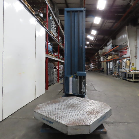 Lantech 48" x 48" x 10' Height Semi Automatic Pallet Stretch Wrapper 110V 1Ph
