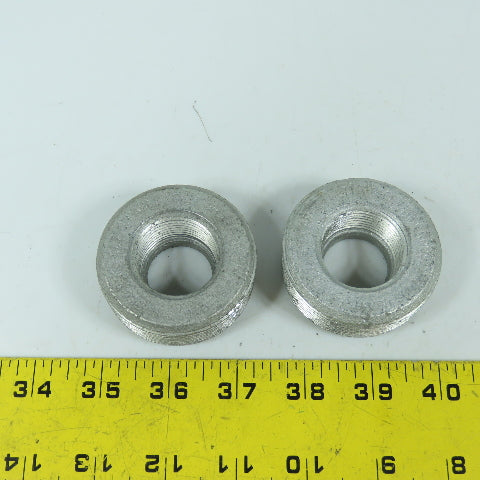 Crouse-Hinds RE63 Rigid/IMC RE Threaded Reducer Bushing 2" To 1" NPT Lot/2