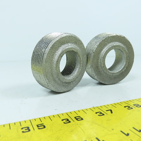 Crouse-Hinds RE63 Rigid/IMC RE Threaded Reducer Bushing 2" To 1" NPT Lot/2