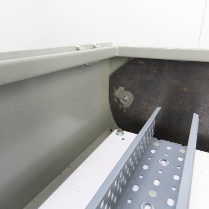 Hoffman 24" x 24" x 8" Steel Hinged Door Electrical Enclosure W/ Backplate