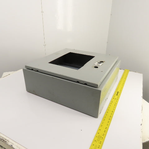 Hoffman 24" x 24" x 8" Steel Hinged Door Electrical Enclosure W/ Backplate