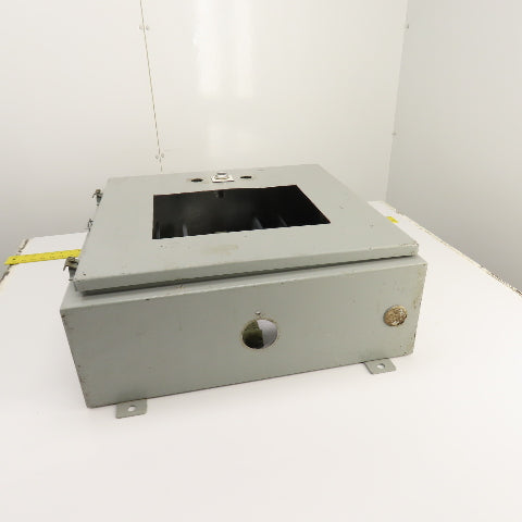 Hoffman 24" x 24" x 8" Steel Hinged Door Electrical Enclosure W/ Backplate