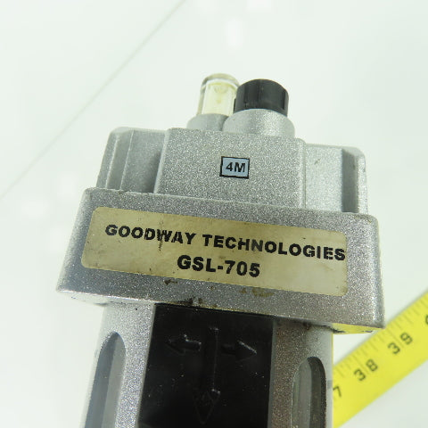 Goodway GSL-705 Pneumatic Lubricator 140PSI 1/2" NPT
