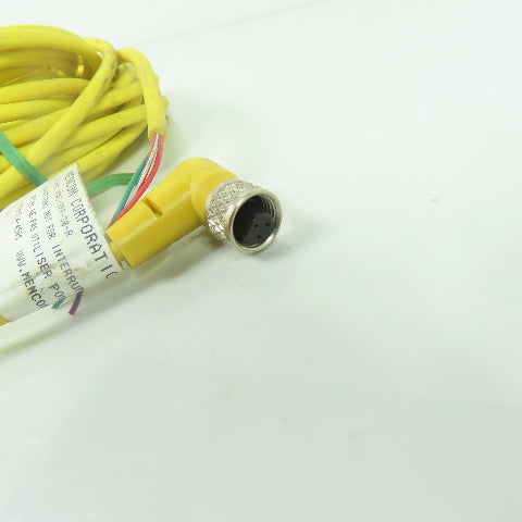 Mencom MAC-3FP-30-R Right Angle Cordset Cable 3-Pin Female 30' L
