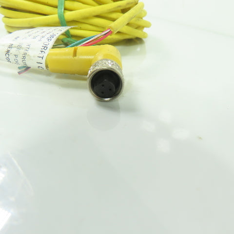 Mencom MAC-3FP-30-R Right Angle Cordset Cable 3-Pin Female 30' L