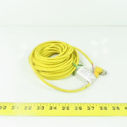Mencom MAC-3FP-30-R Right Angle Cordset Cable 3-Pin Female 30' L