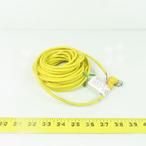 Mencom MAC-3FP-30-R Right Angle Cordset Cable 3-Pin Female 30' L