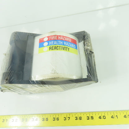 64970 Vinyl Color Bar 7" x 10" Fire Health Hazard Reactivity