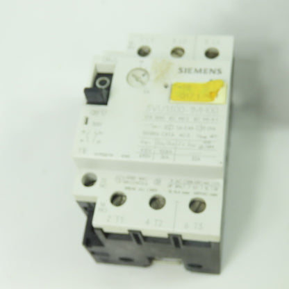 Siemens 3VU1300-1MH00 .6-2.4A Motor Protector Circuit Breaker 600VAC Lot Of 2