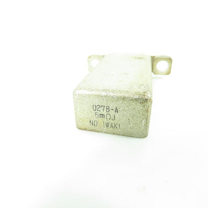 Iwaki 0278-A Resistor 5mOJ