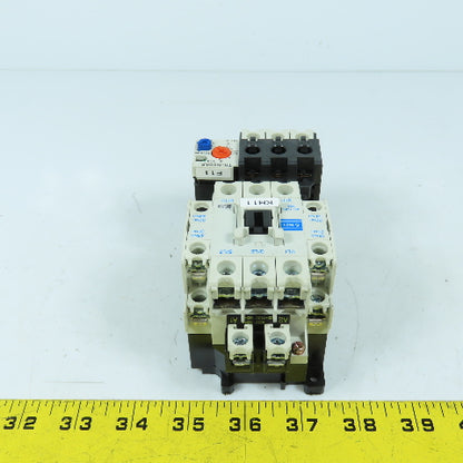 Mitsubishi S-N21 Magnetic Contactor 10HP 30A 110V Coil W/ TH-N20KP Overload