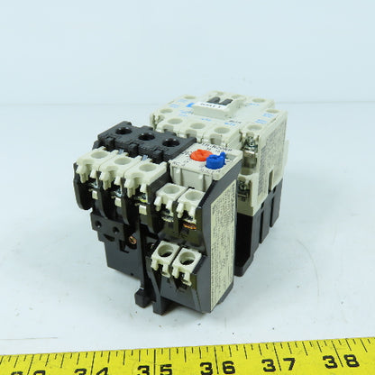 Mitsubishi S-N21 Magnetic Contactor 10HP 30A 110V Coil W/ TH-N20KP Overload