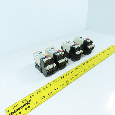 Mitsubishi S-N11 Magnetic Contactor 7.5HP 20A 110V Coil Various Overloads Lot/4