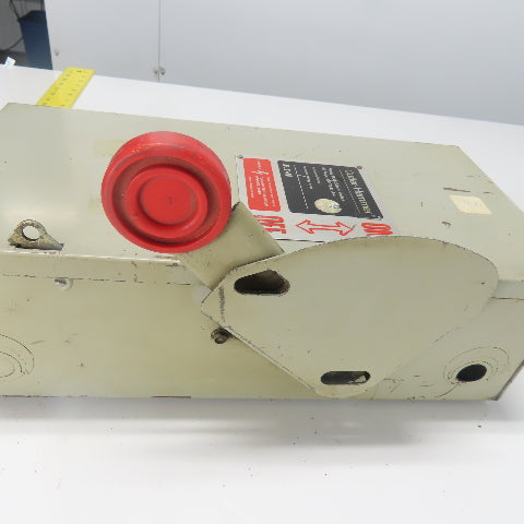 Cutler Hammer DH362FGK 60A Fusible Heavy Duty Safety Disconnect Switch 600VAC