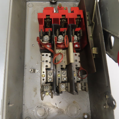 Cutler Hammer DH362FGK 60A Fusible Heavy Duty Safety Disconnect Switch 600VAC