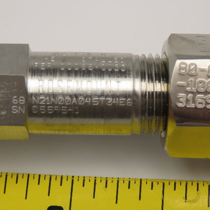 Rosemount 0068N21N00A45T34E6 Explosion Proof Temperature Probe & Thermowell