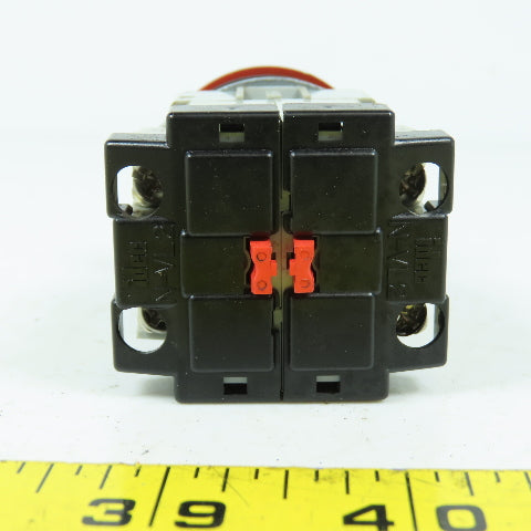 Idec 41-10650 AVD Push / Twist Return Emergency Stop Button Switch 125/300V 5/3A