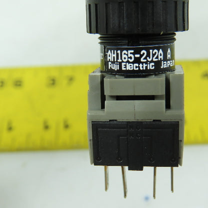Fuji AH165-2J2A 2-Position Keyed Selector Switch 250V 5A W/ Key