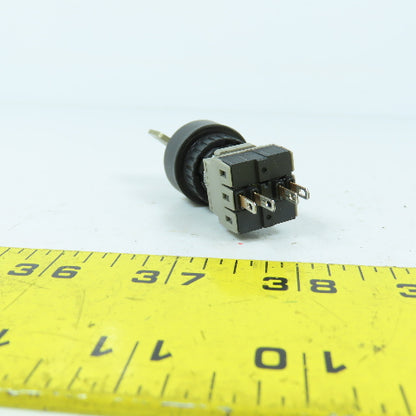 Fuji AH165-2J2A 2-Position Keyed Selector Switch 250V 5A W/ Key