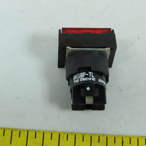 Fuji AH16P-TL Momentary Contact Red Push Button Switch 250V 5A