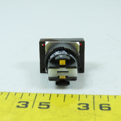 Fuji AH16P-TL Momentary Contact Red Push Button Switch 250V 5A