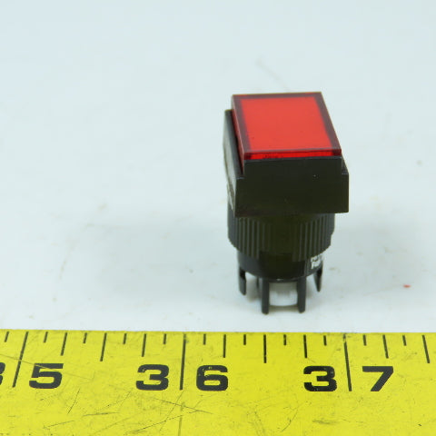 Fuji AH16P-TL Momentary Contact Red Push Button Switch 250V 5A