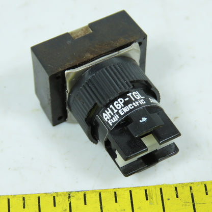 Fuji AH16P-TGL Momentary Contact White Push Button Switch 250V 5A