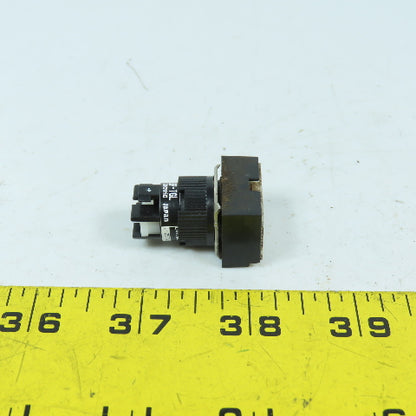 Fuji AH16P-TGL Momentary Contact White Push Button Switch 250V 5A