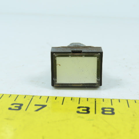 Fuji AH16P-TGL Momentary Contact White Push Button Switch 250V 5A