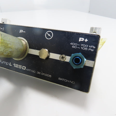 Piab L 125D Vacuum Pump 60-105PSI 400-700kPa