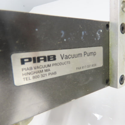 Piab L 125D Vacuum Pump 60-105PSI 400-700kPa