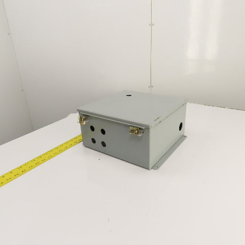 Hoffman A-1212CH 12" x 12" x 6" Electrical Enclosure W/ Backplate Type 12
