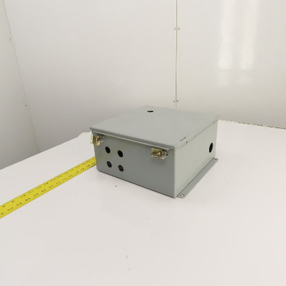 Hoffman A-1212CH 12" x 12" x 6" Electrical Enclosure W/ Backplate Type 12