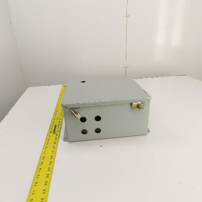 Hoffman A-1212CH 12" x 12" x 6" Electrical Enclosure W/ Backplate Type 12