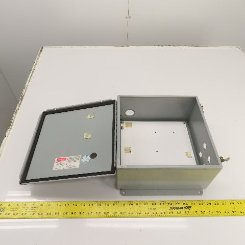 Hoffman A-1212CH 12" x 12" x 6" Electrical Enclosure W/ Backplate Type 12