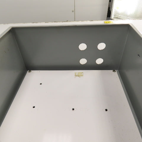Hoffman A-1212CH 12" x 12" x 6" Electrical Enclosure W/ Backplate Type 12