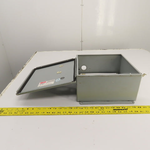 Hoffman A-1212CH 12" x 12" x 6" Electrical Enclosure W/ Backplate Type 12